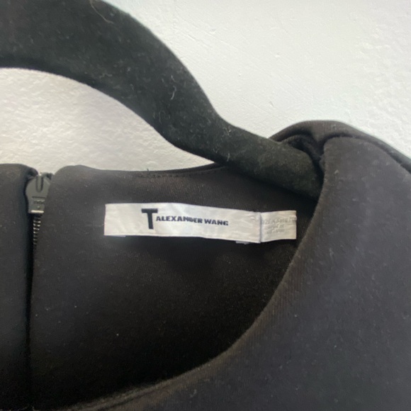 Alexander Wang.T black cropped t shirt - Picture 2 of 6